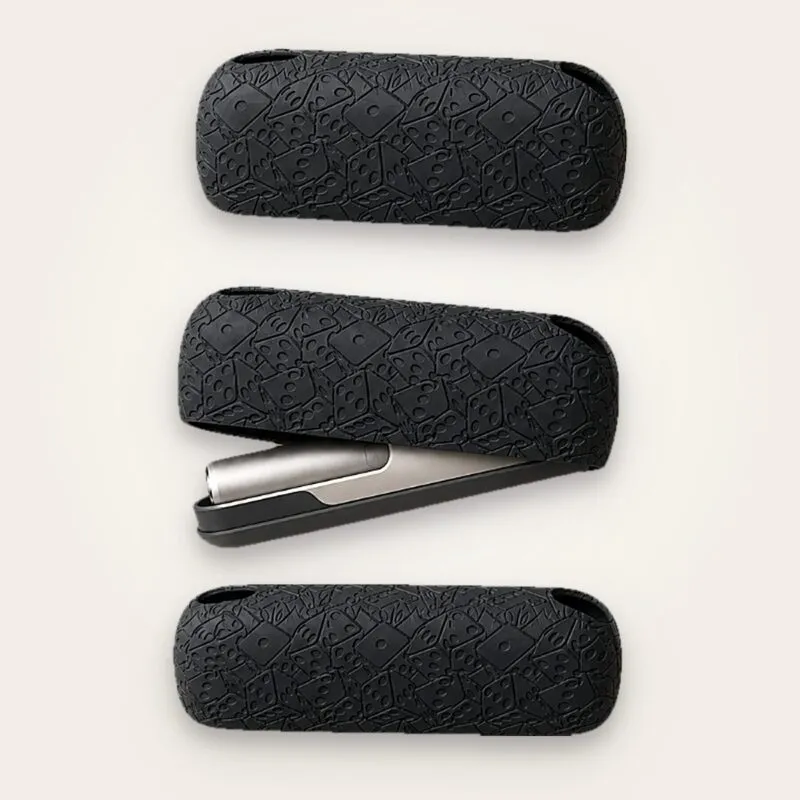 IQOS Iluma i kılıf Cheese Pattern, siyah