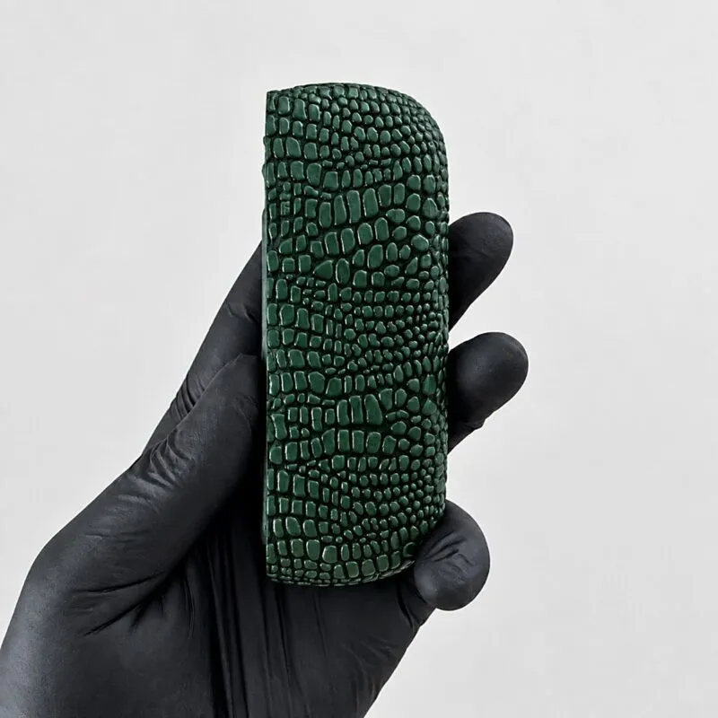 IQOS Iluma i kılıf Snake Skin, koyu yeşil